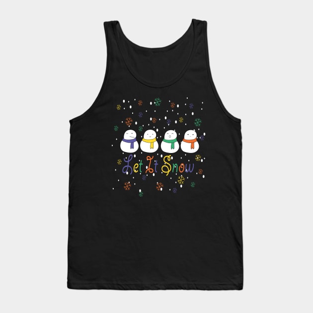 Let It Snow Tank Top by Day81